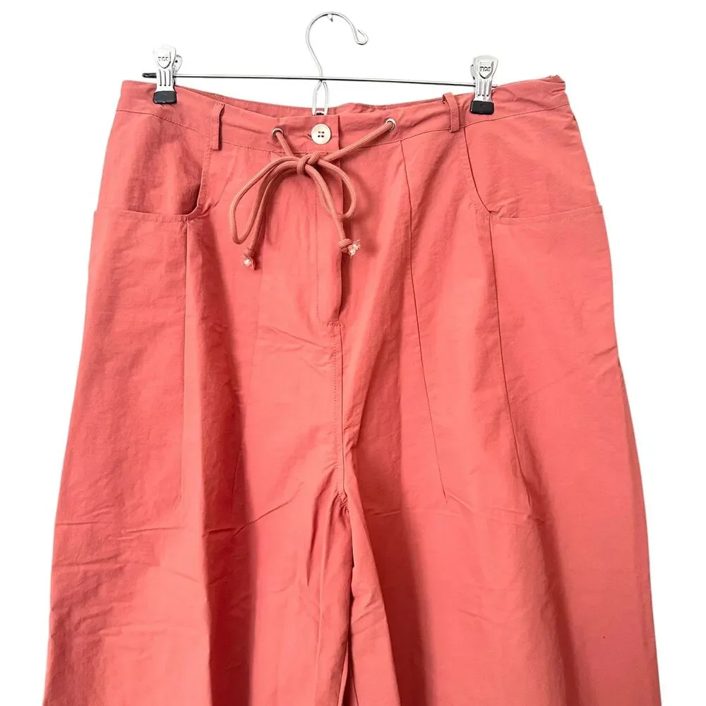 LIONESS Riptide Wide Leg Pant Mocha Mousse Medium NEW‎ NWT